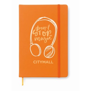 Cuaderno A6 hojas rayadas personalizado